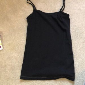 Black tank top